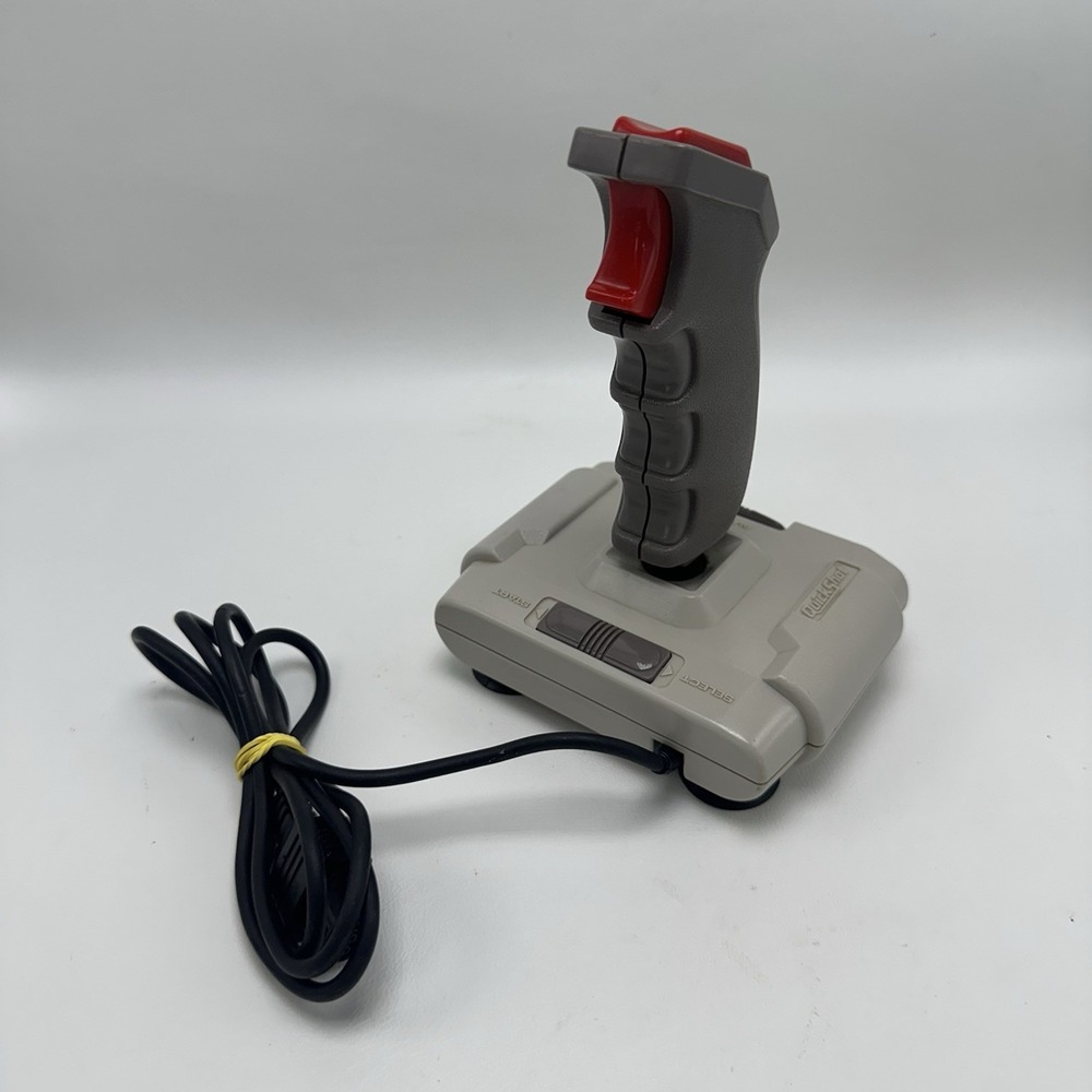 Nintendo NES Quickshot Joystick Controller SVI Spectra‎ Video Model QS-112 Gray